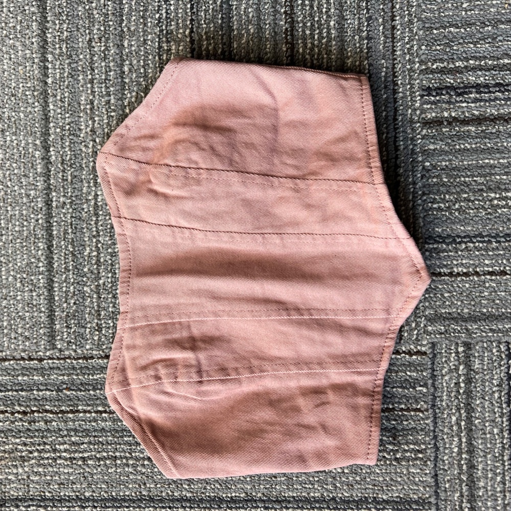 Adika / Edikted Womens Denim Corset Style Top Pink - Picture 2 of 3